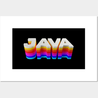 Java in 3d Posters and Art